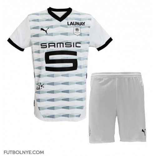 Camiseta Stade Rennais Visitante Equipación para niños 2024-25 manga corta (+ pantalones cortos)